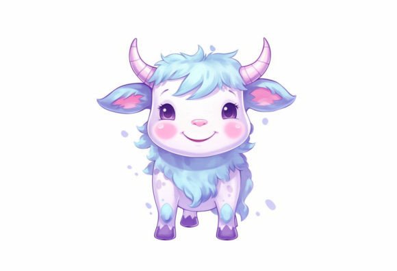 Cow Kawaii Animal: Infusing Projects with Irresistible Charm