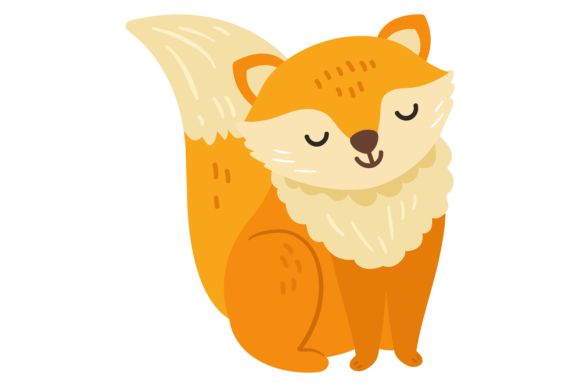 Cute Baby Fox Character: A Nordic Mascot for Modern Brands