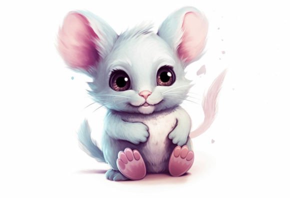 Embrace Adorable Design with Chinchilla Kawaii Animal Art