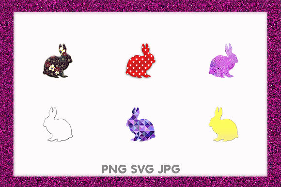 Rabbit Golden Cute Lines Animal Easter: A Versatile Asset for Creative Projects