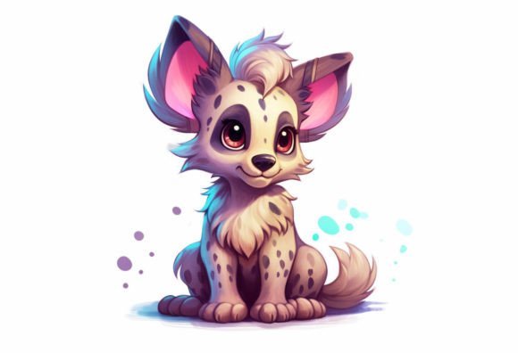 Why the Hyena Kawaii Animal Style is Capturing Creative Hearts
