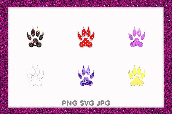 Wild Spirit, Domestic Charm: Unlocking the Versatility of Paw Print Graphics