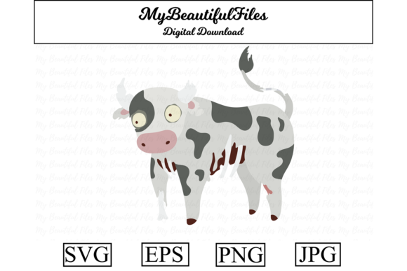 Zombie Animal - Cow: A Premium Font for Bold, Unconventional Design